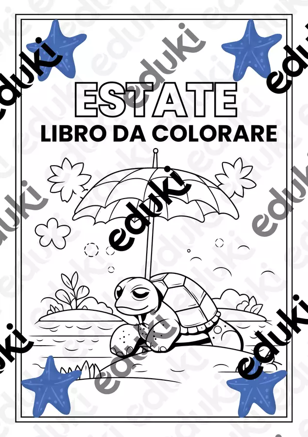 Estate Materiale interattivo - Estate - pedagogista Caterina - Pagina di copertina
