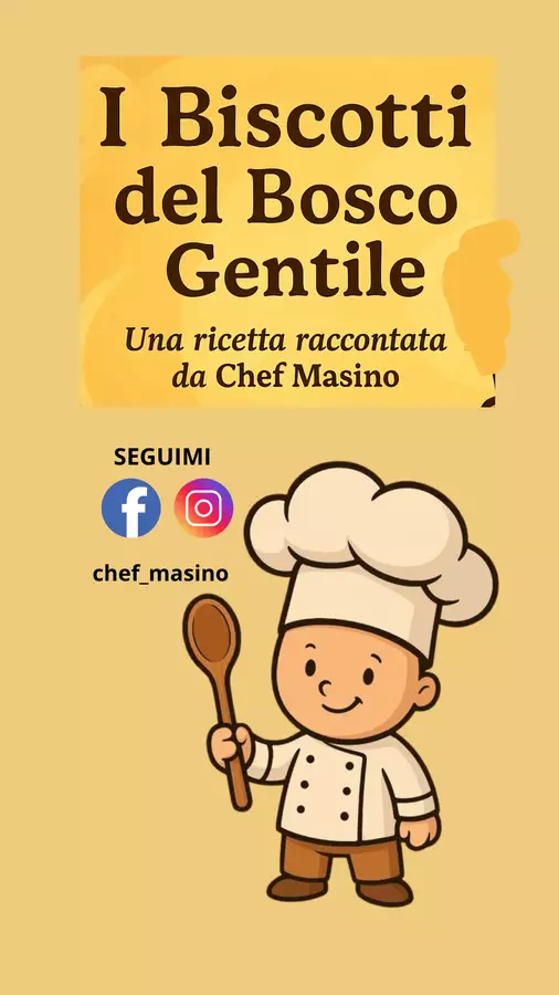 BISCOTTI SEMPLICI CON CHEF MASINO Materiale interattivo - BISCOTTI SEMPLICI CON CHEF MASINO - Chef Masino - Pagina di copertina
