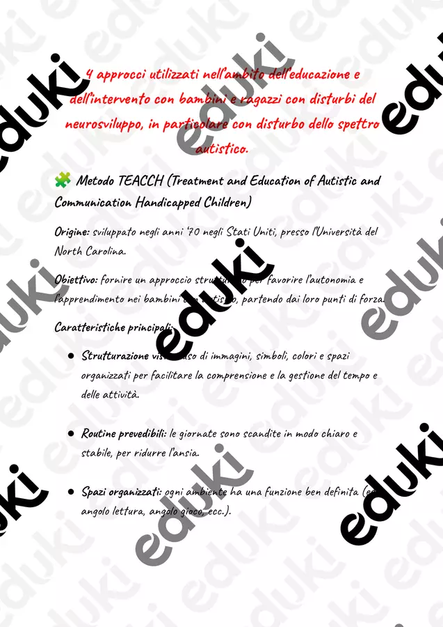 4 approcci per disturbo dello spettro autistico Testo - 4 approcci per disturbo dello spettro autistico - PedagoZone - Pagina di copertina