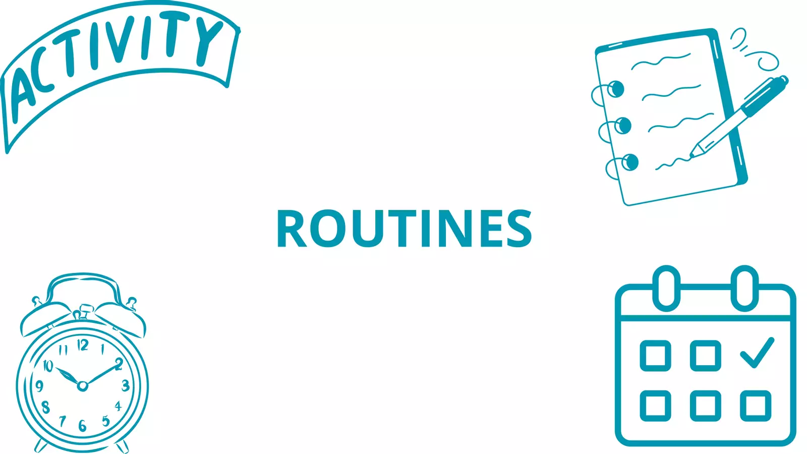 ROUTINES Esercizi - ROUTINES - Pedagogista Maria Chiara - Pagina di copertina