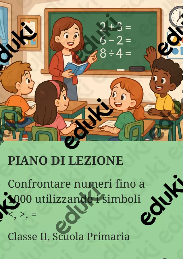 Confrontare numeri fino a 1000 utilizzando i simbolli: contare e scrivere numeri fino a 1000 in notazione decimale Piani di lezione - Confrontare numeri fino a 1000 utilizzando i simbolli: contare e scrivere numeri fino a 1000 in notazione decimale - Matematica Insieme - Pagina di copertina