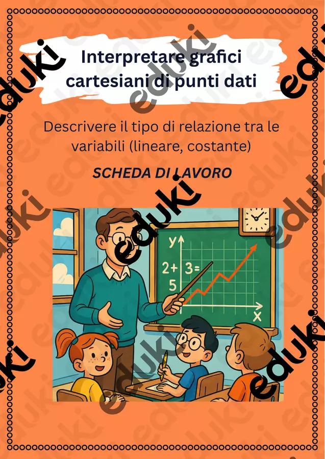 Descrivere il tipo di relazione tra le variabili (lineare, costante) Esercizi - Descrivere il tipo di relazione tra le variabili (lineare, costante) - Matematica Insieme - Pagina di copertina