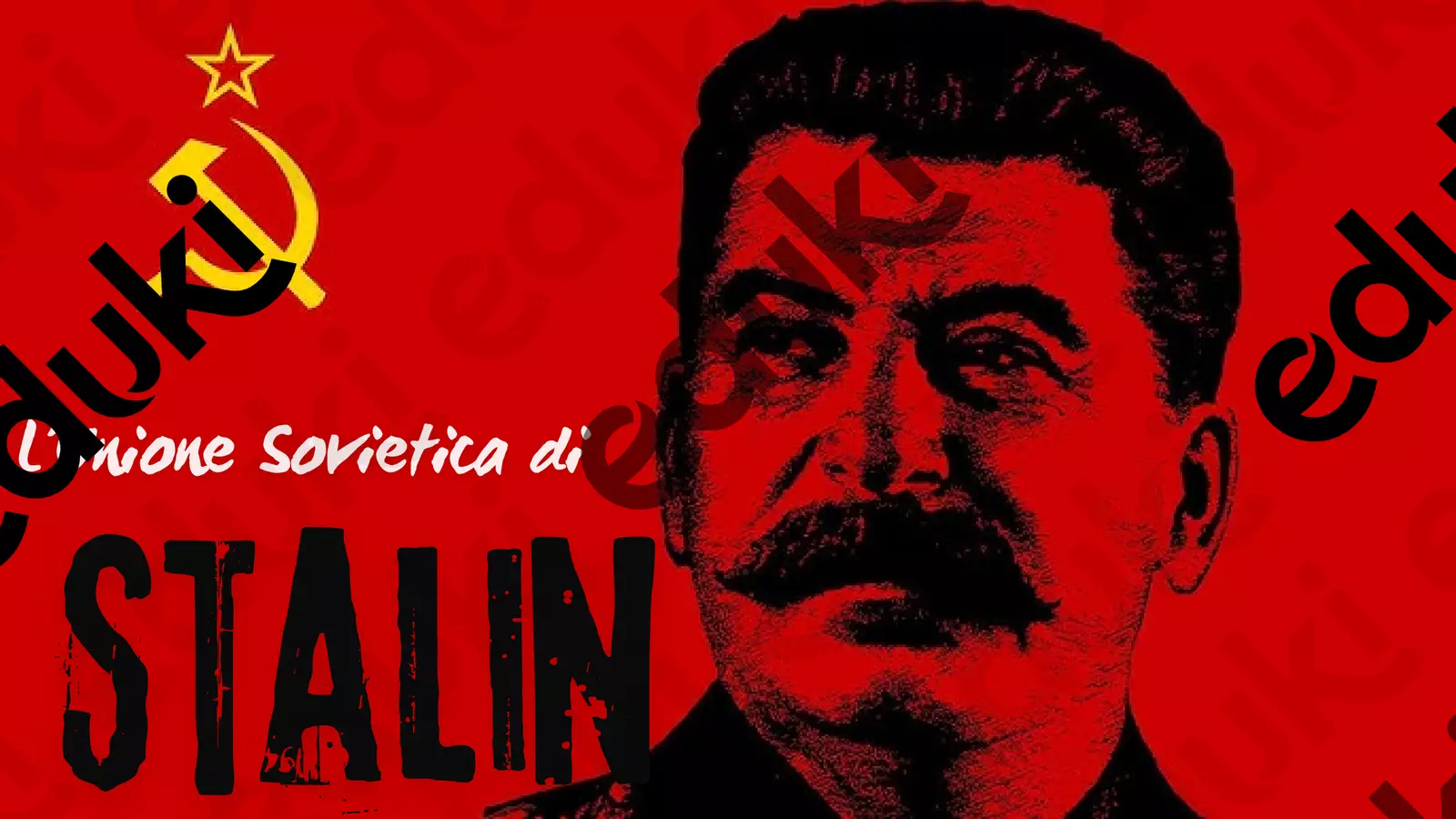 Stalin - La dittatura comunista Materiale interattivo - Stalin - La dittatura comunista - Proffando - Pagina di copertina