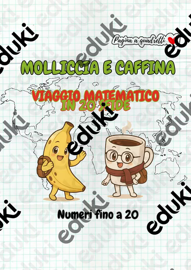 Schede attività Molliccia e Caffina Piani di lezione - Schede attività Molliccia e Caffina - Pagina_a_quadretti - Pagina di copertina