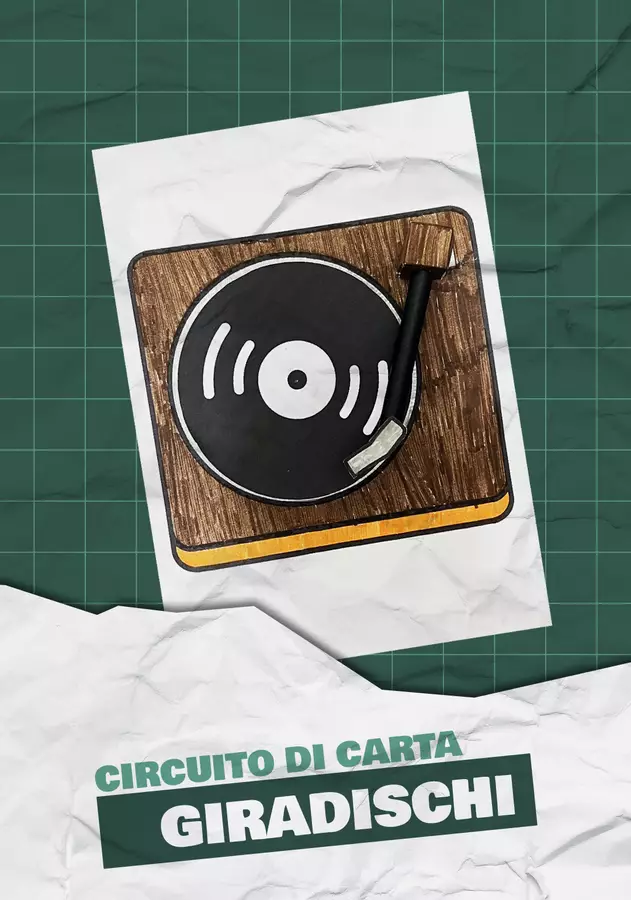 Circuito di carta - Il Giradischi Esercizi - Circuito di carta - Il Giradischi - Maestro Francesco - Pagina di copertina