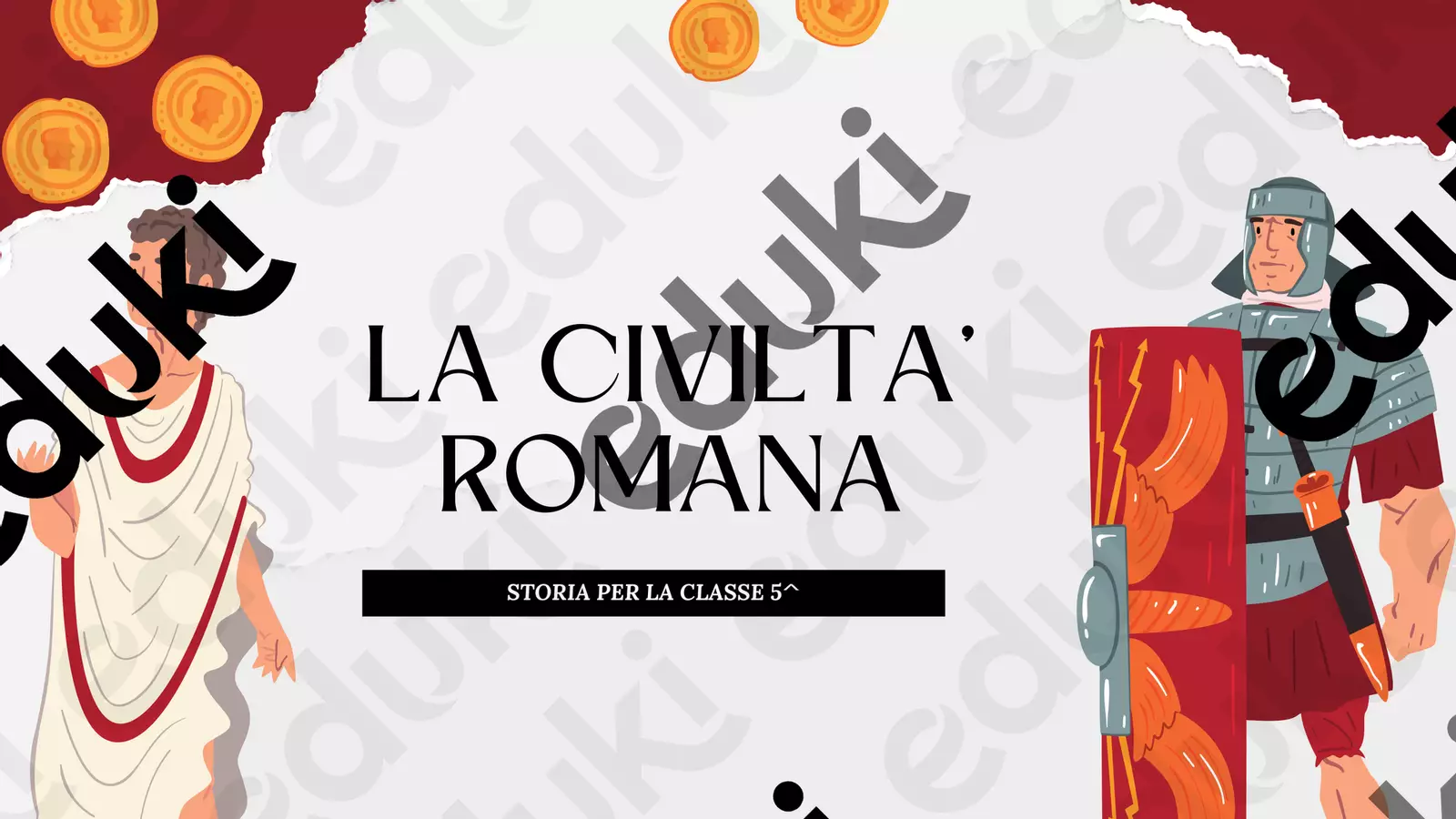 I ROMANI - MINI BOOK PER LA CLASSE 5^ Materiale di supporto/inclusione - I ROMANI - MINI BOOK PER LA CLASSE 5^ - Maestra_Desy - Pagina di copertina