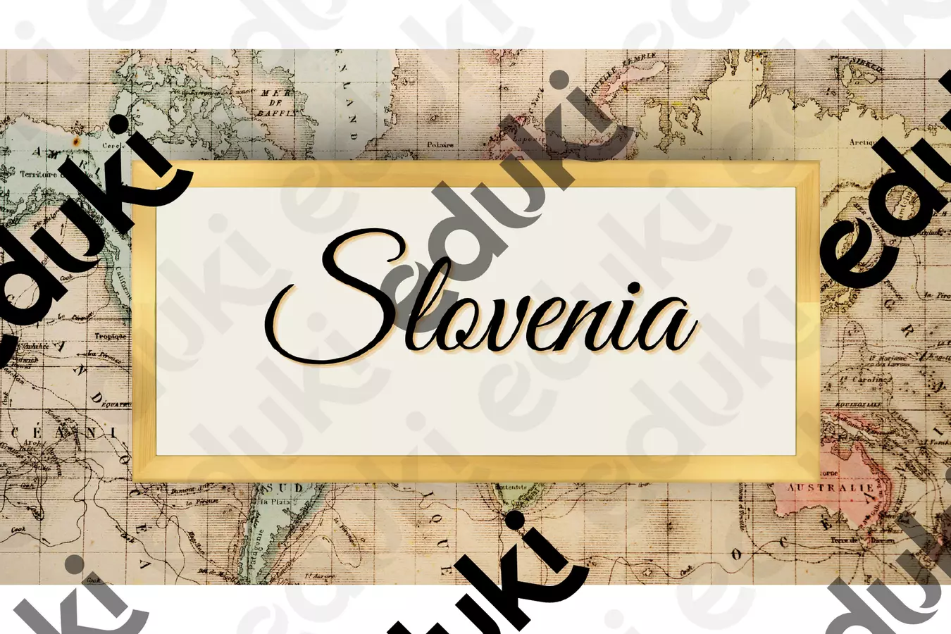 Slovenia Materiale di supporto/inclusione - Slovenia - Maestra Elez - Pagina di copertina
