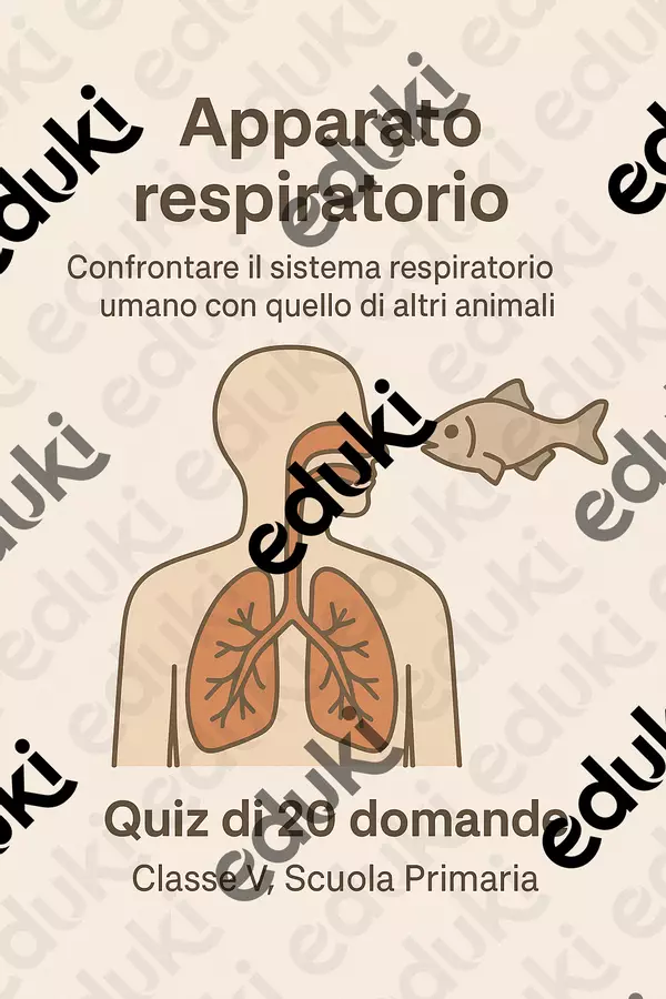 Confrontare il sistema respiratorio umano con quello di altri animali - Quiz Quiz - Confrontare il sistema respiratorio umano con quello di altri animali - Quiz - Scienza Magica - Pagina di copertina