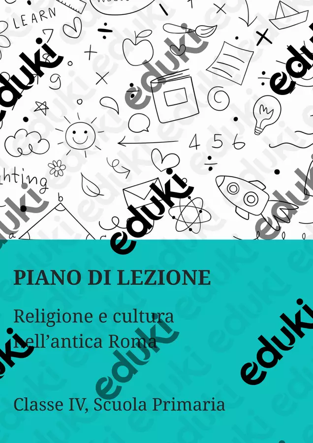 Religione e cultura nell’antica Roma Piani di lezione - Religione e cultura nell’antica Roma - La Macchina del Sapere - Pagina di copertina