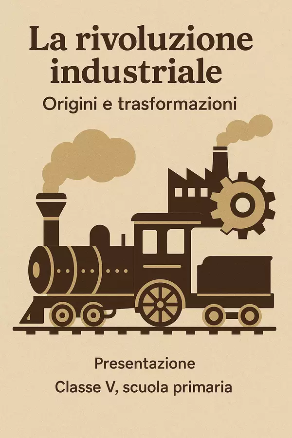 La rivoluzione industriale: Origini e trasformazioni - Presentazione Presentazioni / Lavagne - La rivoluzione industriale: Origini e trasformazioni - Presentazione - La Macchina del Sapere - Pagina di copertina