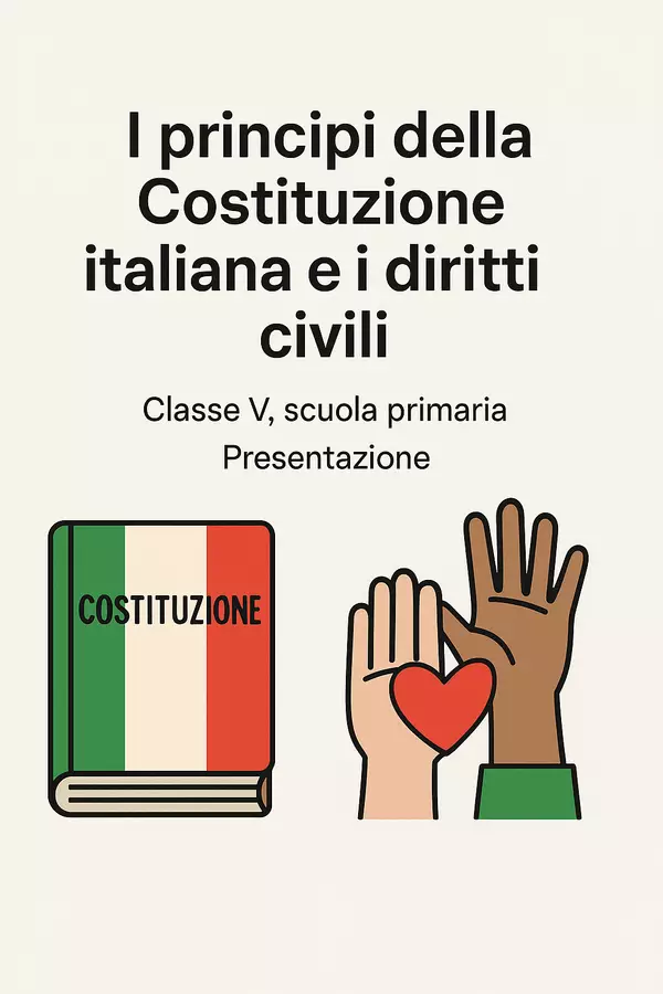 I principi della Costituzione italiana e i diritti civili - Presentazione Presentazioni / Lavagne - I principi della Costituzione italiana e i diritti civili - Presentazione - La Macchina del Sapere - Pagina di copertina