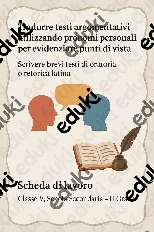 Scrivere brevi testi di oratoria o retorica latina - SL Schede informative - Scrivere brevi testi di oratoria o retorica latina - SL - Maestra di Italiano - Pagina di copertina
