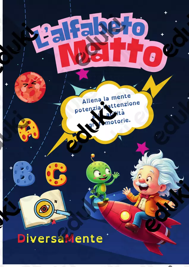 L'Alfabeto matto Esercizi - L'Alfabeto matto - Rosa Maria - Pagina di copertina