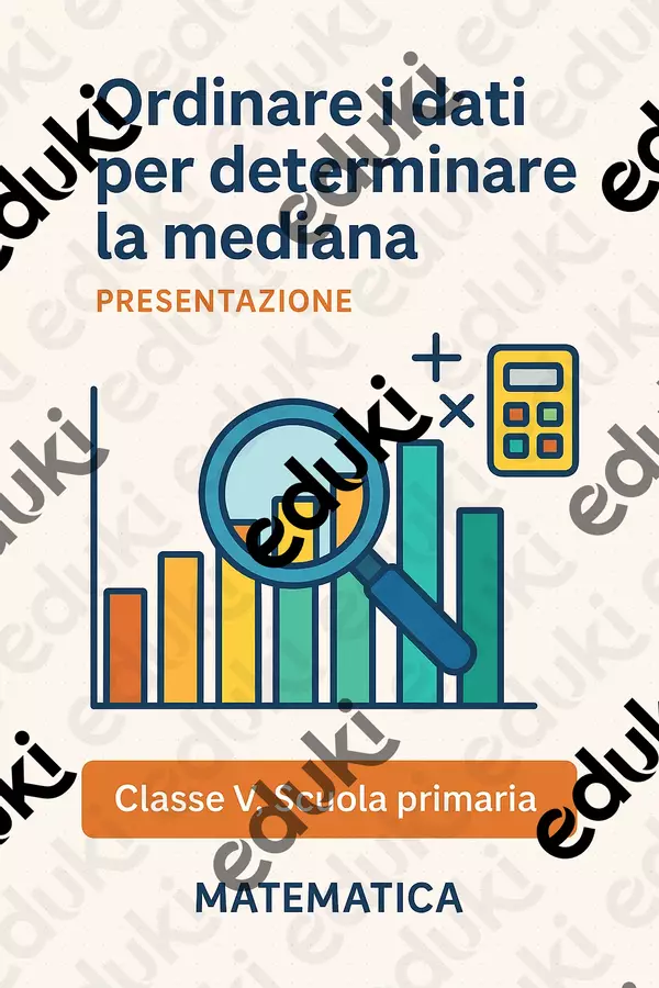 Ordinare i dati per determinare la mediana Presentazioni / Lavagne - Ordinare i dati per determinare la mediana - Matematica Insieme - Pagina di copertina