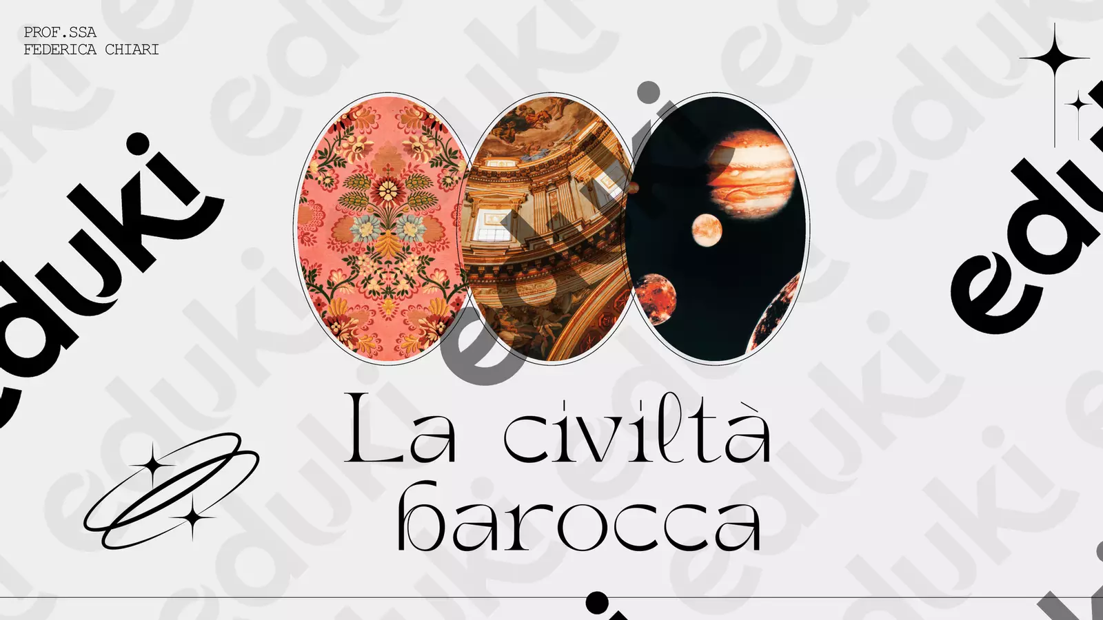 La civiltà barocca Schede informative - La civiltà barocca - La classe umanistica - Pagina di copertina