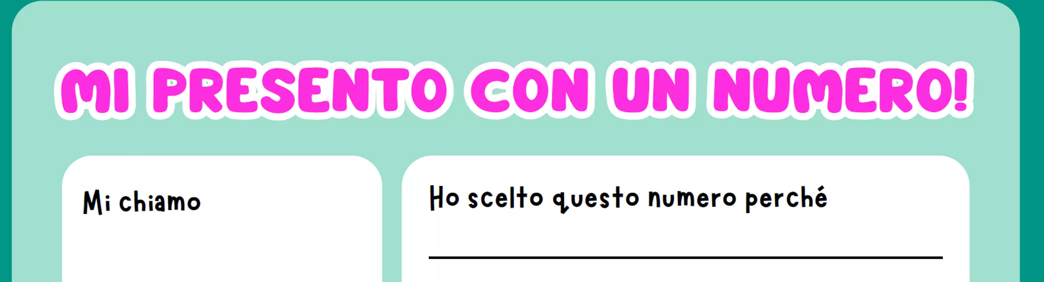 Mi presento con un numero Esercizi - Mi presento con un numero - Le Avventure di un Matematico allo Sbaraglio - Pagina di copertina