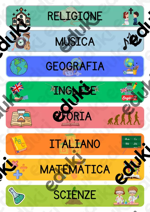 Kit Etichette Armadi – Per tenere tutto in ordine! Materiale di supporto/inclusione - Kit Etichette Armadi – Per tenere tutto in ordine! - MaestraChiara.22 - Pagina di copertina