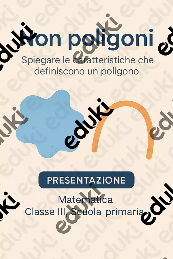 Spiegare le caratteristiche che definiscono un poligono Presentazioni / Lavagne - Spiegare le caratteristiche che definiscono un poligono - Matematica Insieme - Pagina di copertina
