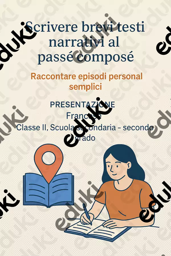Raccontare episodi personali semplici Presentazioni / Lavagne - Raccontare episodi personali semplici - English Classroom 🇬🇧 - Pagina di copertina