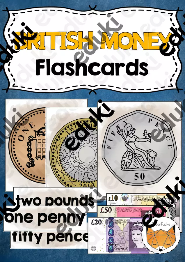 British Money Schede informative - British Money - ideenfuchs - Pagina di copertina