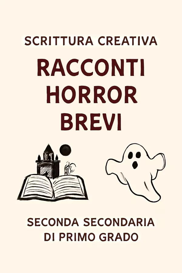 Presentazione: Racconti Horror Brevi Presentazioni / Lavagne - Presentazione: Racconti Horror Brevi - Maestra di Italiano - Pagina di copertina