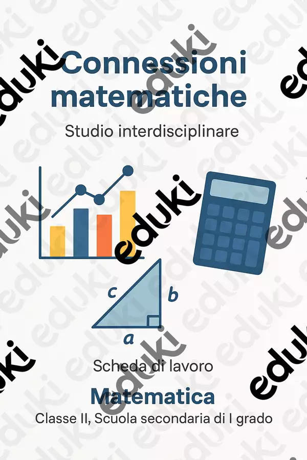 Connessioni Matematiche: Studio interdisciplinare Schede informative - Connessioni Matematiche: Studio interdisciplinare - Matematica Insieme - Pagina di copertina