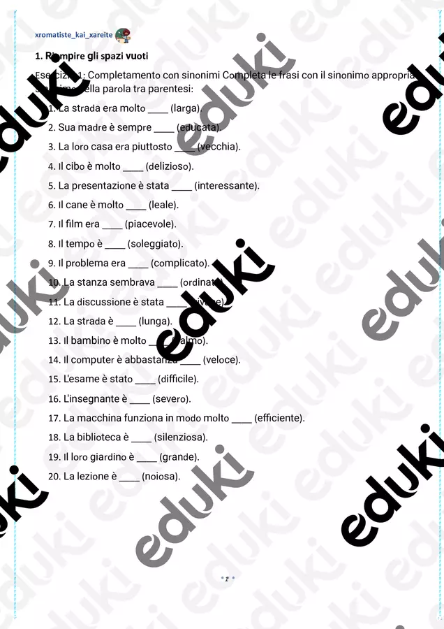 Contrari e sinonimi (25 esercizi) – Quarta elementare – Pacchetto 2 (potenziato) Esercizi - Contrari e sinonimi (25 esercizi) – Quarta elementare – Pacchetto 2 (potenziato) - Colorate e divertitevi - Pagina di copertina