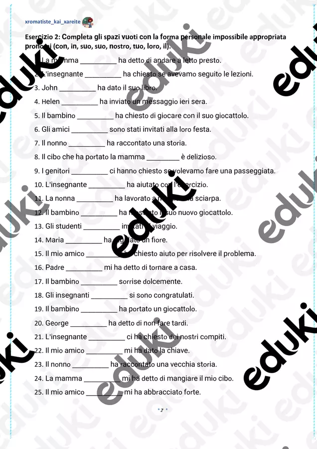 Pronomi personali (35 esercizi) – Quarta elementare – Pacchetto 4 (avanzato) Esercizi - Pronomi personali (35 esercizi) – Quarta elementare – Pacchetto 4 (avanzato) - Colorate e divertitevi - Pagina di copertina