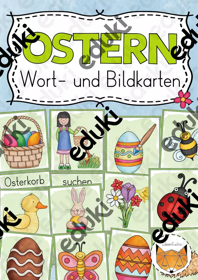 Pasqua (tedesco) Schede informative - Pasqua (tedesco) - ideenfuchs - Pagina di copertina