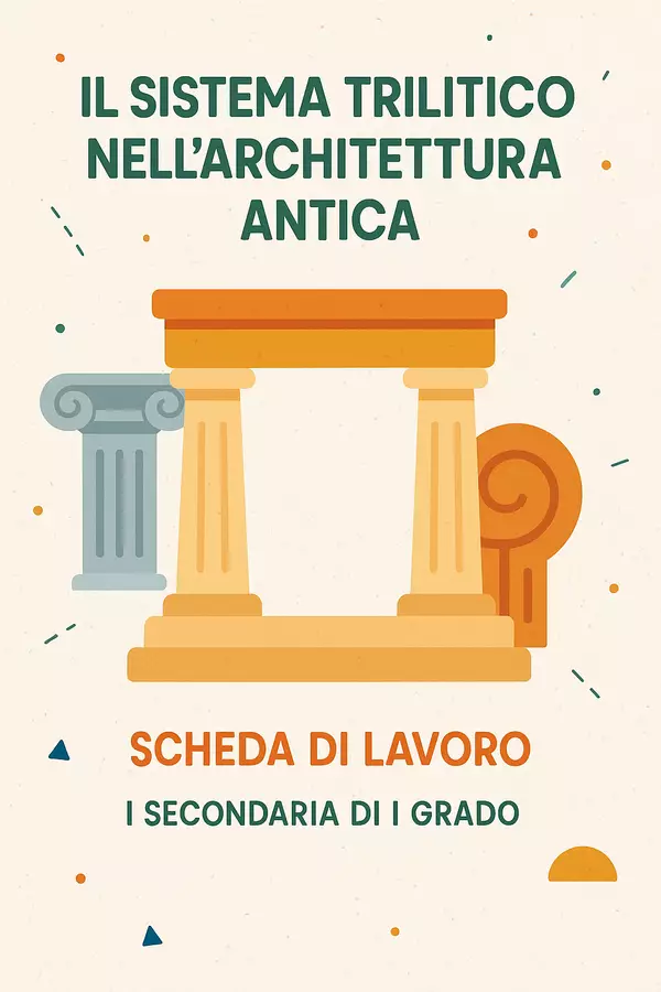 Analisi architettonica (sistema trilitico) Esercizi - Analisi architettonica (sistema trilitico) - La Macchina del Sapere - Pagina di copertina
