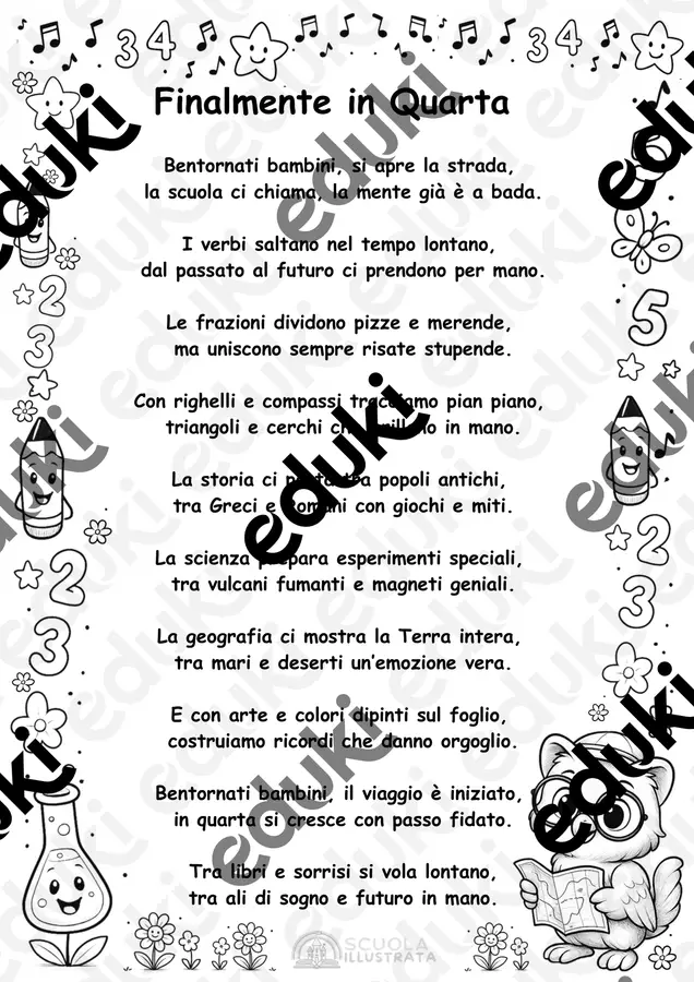 Starter Kit 4 elementare Materiale di supporto/inclusione - Starter Kit 4 elementare - Scuola Illustrata - Pagina di copertina
