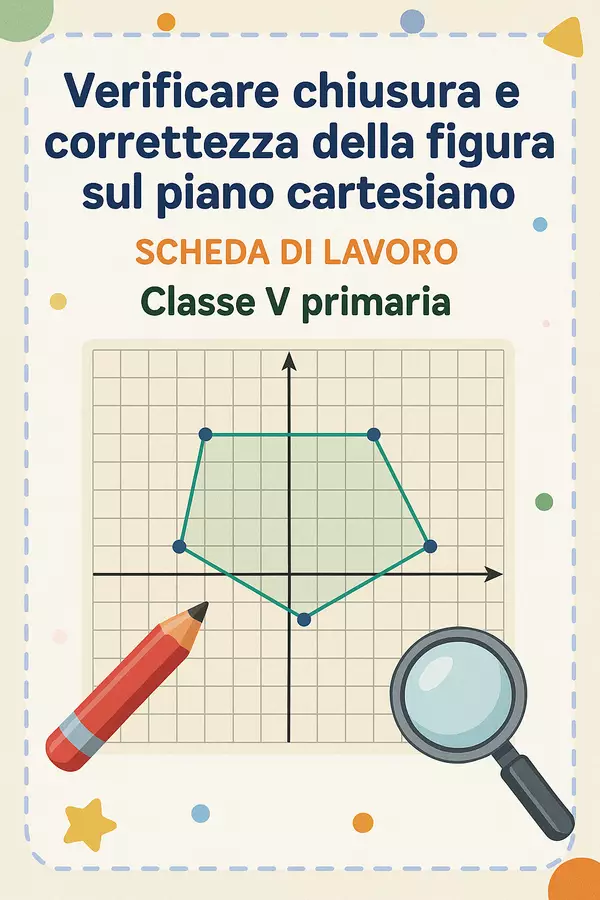 Verificare chiusura e correttezza della figura sul piano cartesiano Esercizi - Verificare chiusura e correttezza della figura sul piano cartesiano - Matematica Insieme - Pagina di copertina
