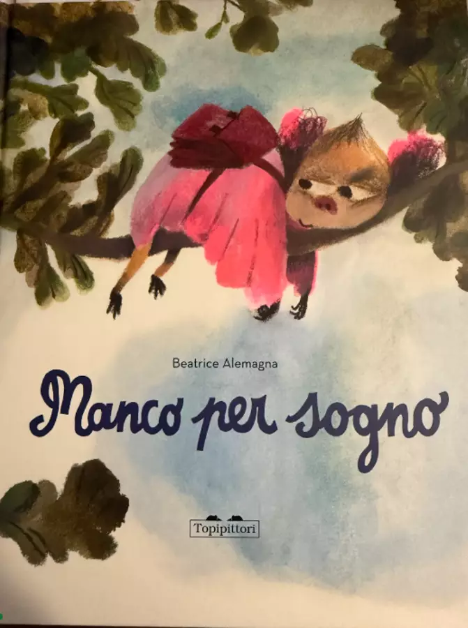 Attività albo Manco per sogno (Beatrice Alemagna, Topipittori) Esercizi - Attività albo Manco per sogno (Beatrice Alemagna, Topipittori) - lamaestrasara_ - Pagina di copertina