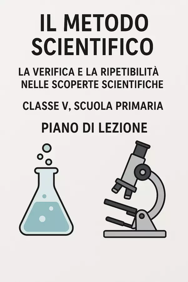 La verifica e la ripetibilità nelle scoperte scientifiche Piani di lezione - La verifica e la ripetibilità nelle scoperte scientifiche - Scienza Magica - Pagina di copertina