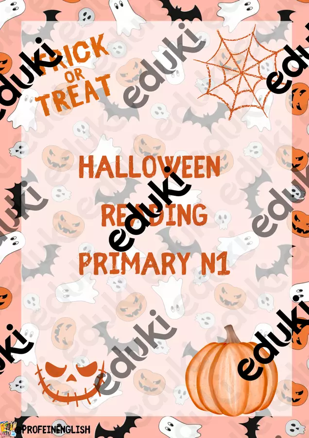 La storia di Halloween. Primaria. Inglese. Compiti in classe/Test - La storia di Halloween. Primaria. Inglese. - Profe in English - Pagina di copertina
