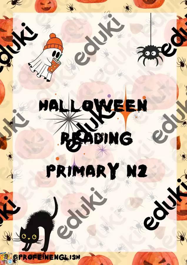 Perché festeggiamo Halloween? Primaria. Inglese. Compiti in classe/Test - Perché festeggiamo Halloween? Primaria. Inglese. - Profe in English - Pagina di copertina