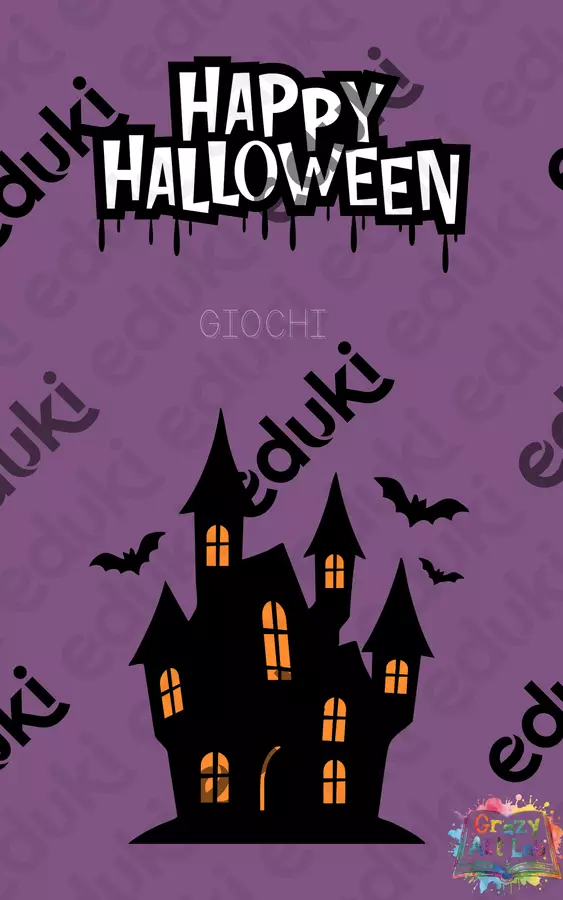 GIOCHI HALLOWEEN Opere didattiche / Libri di testo - GIOCHI HALLOWEEN - Grazy_art_lab - Pagina di copertina