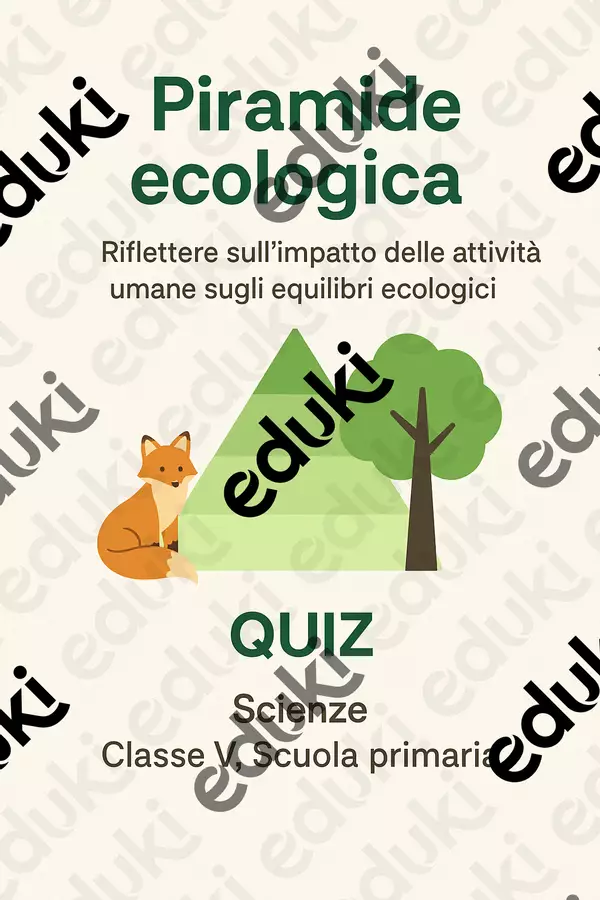 Riflettere sull’impatto delle attività umane sugli equilibri ecologici. Quiz - Riflettere sull’impatto delle attività umane sugli equilibri ecologici. - Scienza Magica - Pagina di copertina