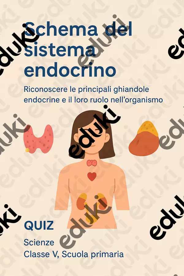 Riconoscere le principali ghiandole endocrine e il loro ruolo nell’organismo. Quiz - Riconoscere le principali ghiandole endocrine e il loro ruolo nell’organismo. - Scienza Magica - Pagina di copertina