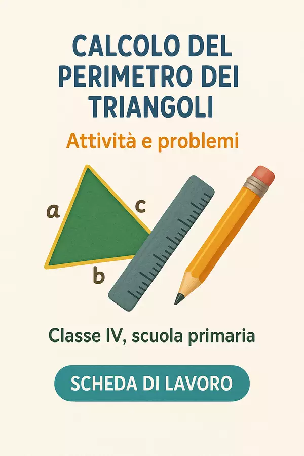 Calcolo del perimetro dei triangoli: Attività e problemi Esercizi - Calcolo del perimetro dei triangoli: Attività e problemi - Matematica Insieme - Pagina di copertina