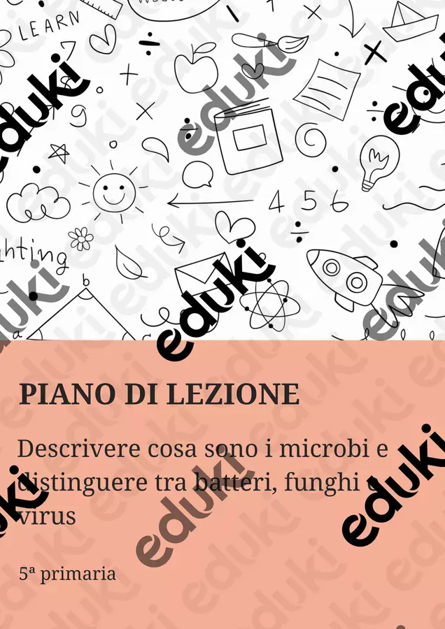 PL microbi e distinzione tra batteri, funghi e virus Piani di lezione - PL microbi e distinzione tra batteri, funghi e virus - Scienza Magica - Pagina di copertina