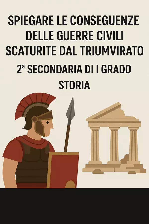 Il Secondo Triumvirato: Conseguenze e Impatti Presentazioni / Lavagne - Il Secondo Triumvirato: Conseguenze e Impatti - La Macchina del Sapere - Pagina di copertina