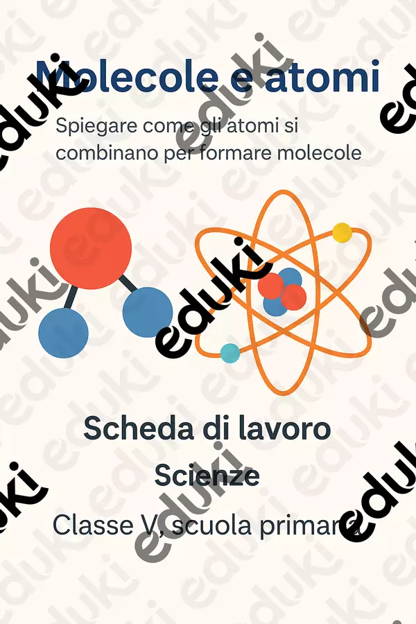 Spiegare come gli atomi si combinano per formare molecole. Schede informative - Spiegare come gli atomi si combinano per formare molecole. - Scienza Magica - Pagina di copertina