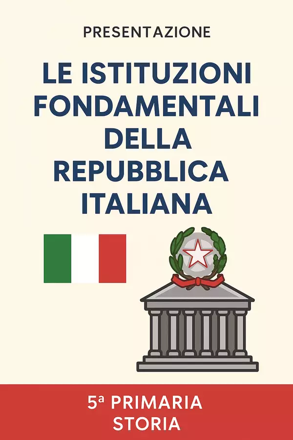Le Istituzioni Fondamentali della Repubblica Italiana Presentazioni / Lavagne - Le Istituzioni Fondamentali della Repubblica Italiana - La Macchina del Sapere - Pagina di copertina