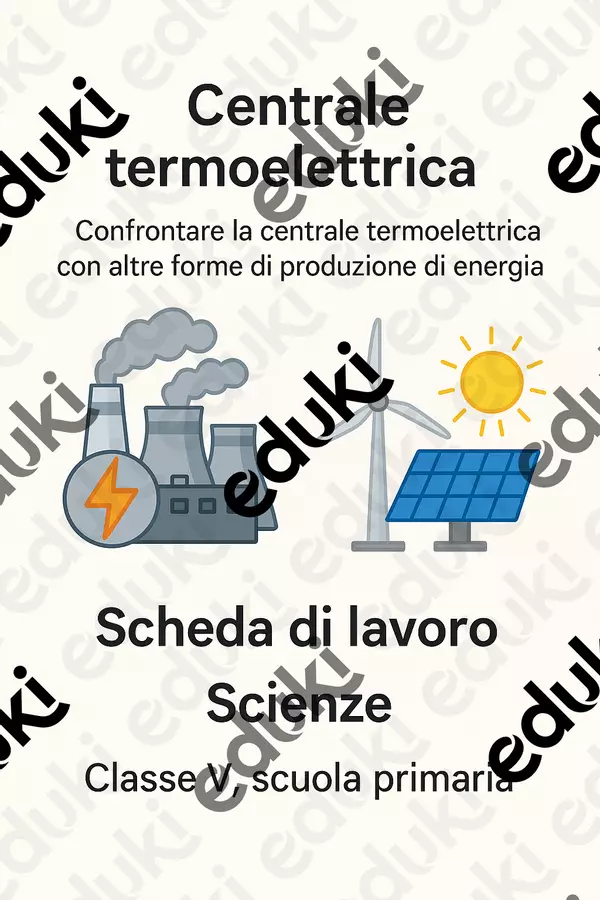 Confrontare la centrale termoelettrica con altre forme di produzione di energia. Schede informative - Confrontare la centrale termoelettrica con altre forme di produzione di energia. - Scienza Magica - Pagina di copertina