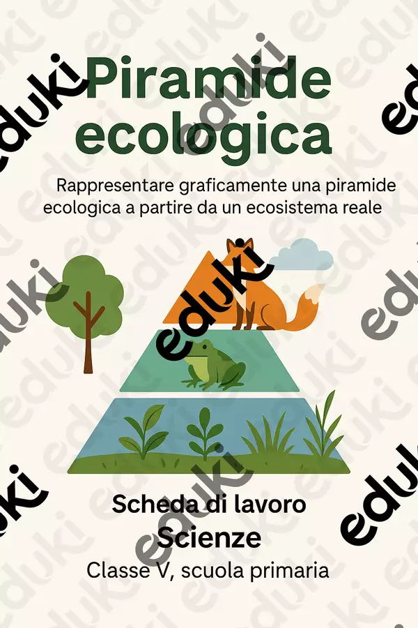 Rappresentare graficamente una piramide ecologica a partire da un ecosistema reale Schede informative - Rappresentare graficamente una piramide ecologica a partire da un ecosistema reale - Scienza Magica - Pagina di copertina