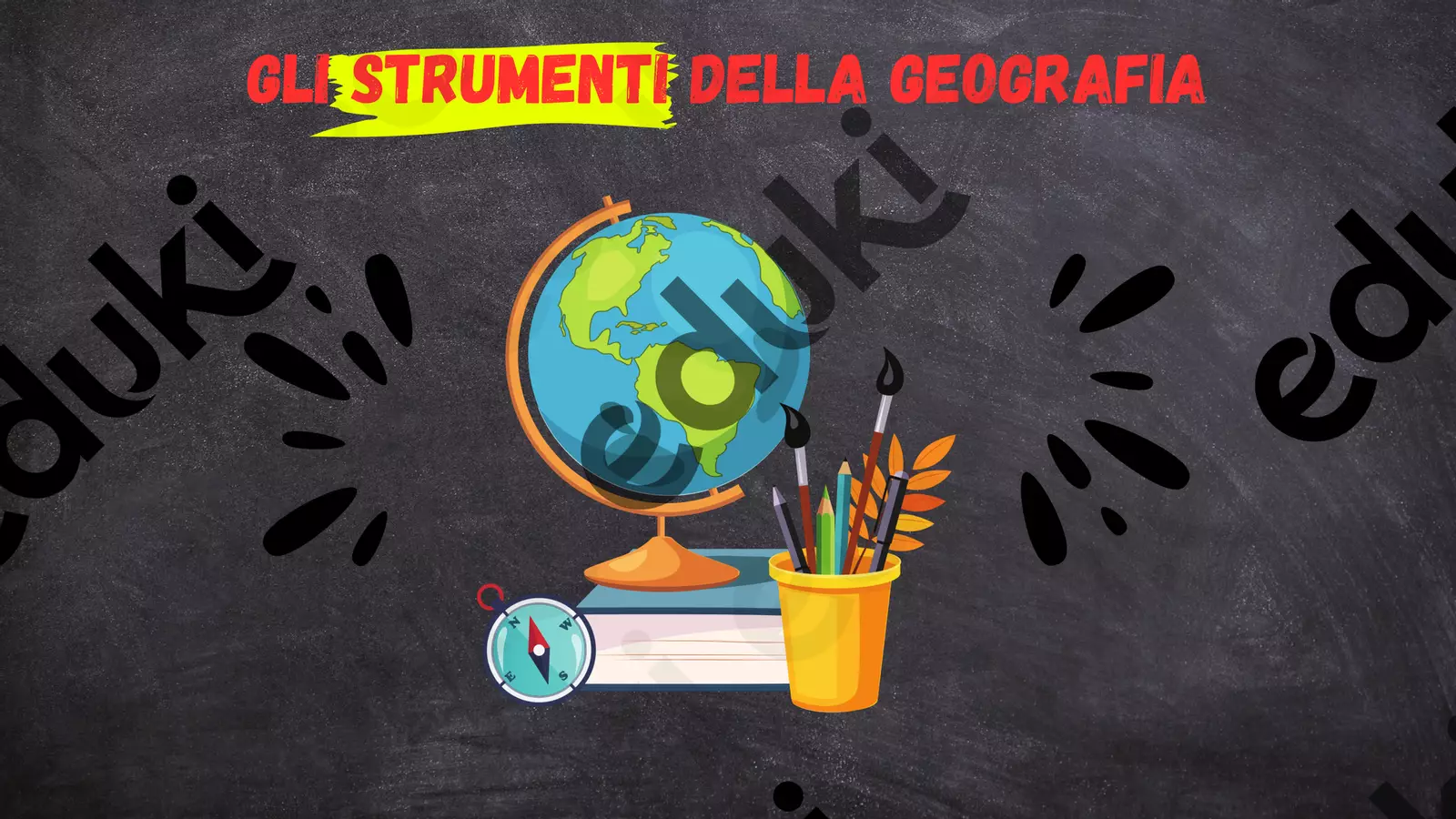 Gli strumenti della geografia: cassetta degli attrezzi Esercizi - Gli strumenti della geografia: cassetta degli attrezzi - Prof.ssa Rossella - Pagina di copertina