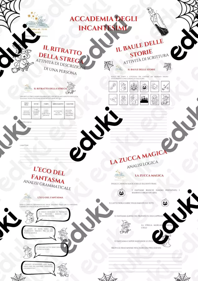Percorso: Accademia degli incantesimi! Esercizi - Percorso: Accademia degli incantesimi! - Impara al tuo passo - Pagina di copertina