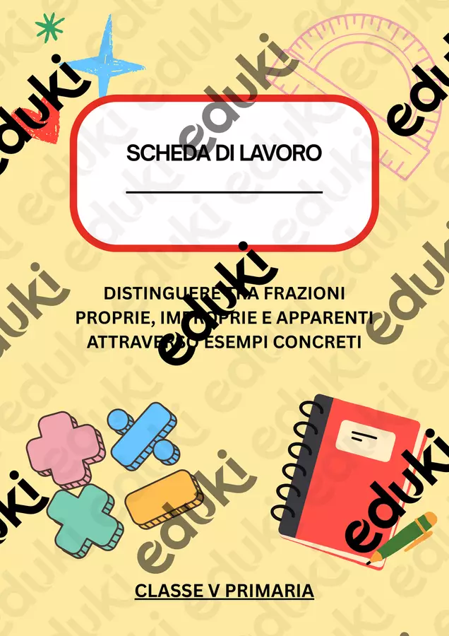 SL frazioni proprie, improprie e apparenti Esercizi - SL frazioni proprie, improprie e apparenti - Matematica Insieme - Pagina di copertina