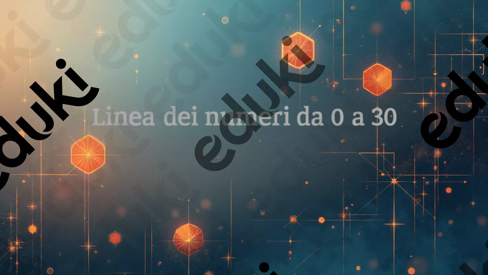 LINEA DEI NUMERI 30 Materiale di supporto/inclusione - LINEA DEI NUMERI 30 - Teacher Fra Bonny - Pagina di copertina